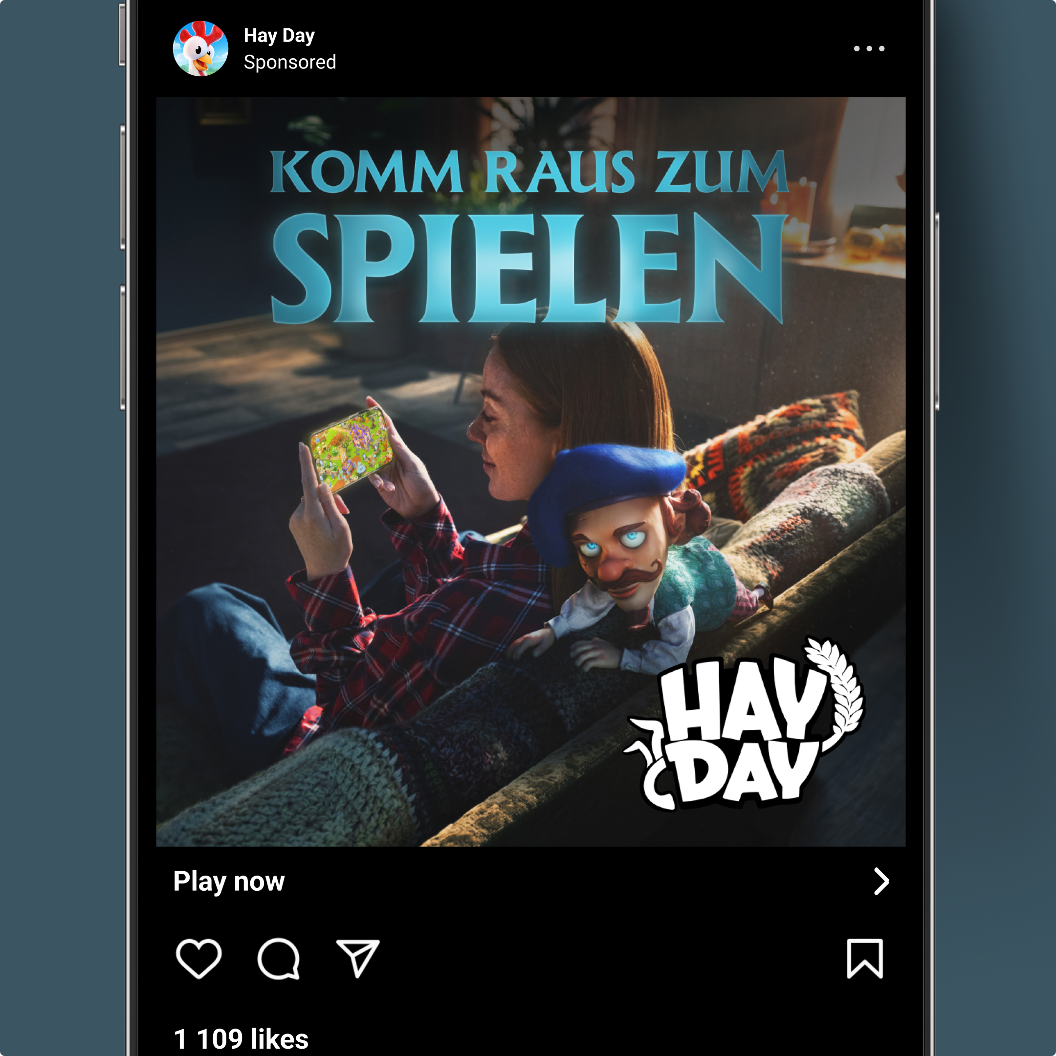 Hay Day Halloween 2025 – Germany social media asset by Bou
