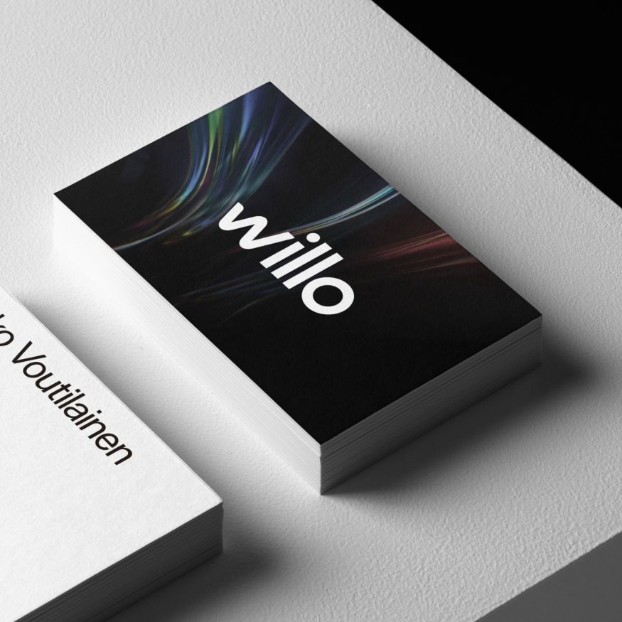Willo x Bou: business card
